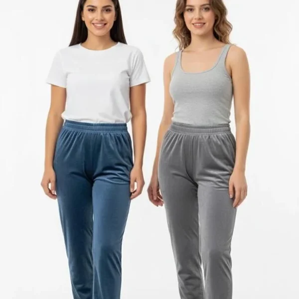 شلوار مخمل زنانه