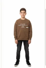 بلوز تک طرح دار پشت و رو پسرانه - Image 3