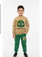 بلوز شلوار دایناسور پشت چاپ - Image 2